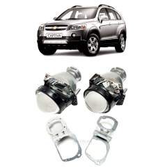 Ремкомплект для фар Chevrolet Captiva 1 поколение [2006-2011] для замены штатных линз на модули Hella 3R