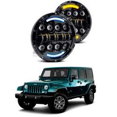 Светодиодные фары Criline New Wave для Jeep Wrangler