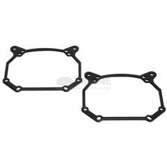 Переходные рамки Dodge Ram [2013++] под линзы Hella 3r/5r, Би-Лед