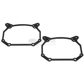 Переходные рамки Dodge Ram [2013++] под линзы Hella 3r/5r, Би-Лед