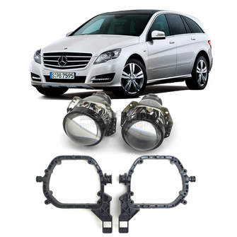 Ремкомплект для фар Mercedes-Benz R-Class W251 2-й рест. (2010-2017) для замены штатных линз на модули Hella 3R