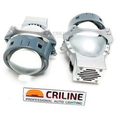 Bi-LED линзы для фар Тойота  Камри В50 [2011-2014] AFS для замены штатных линз на светодиодные БИ-ЛЕД модули Criline T7 Trust Fire