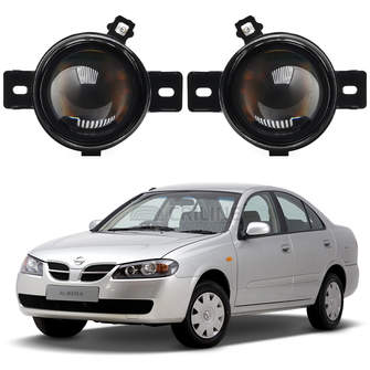 Светодиодные противотуманные фары Nissan Almera II (N16) рестайл [2002-2006] Premium F4