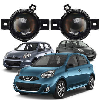 Светодиодные противотуманные фары Nissan Micra III/IV (K12/K13) [2002-2013] Premium F4