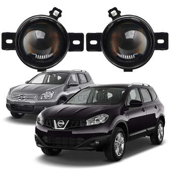 Светодиодные противотуманные фары Nissan Qashqai I (J10) [2006-2013] Premium F4