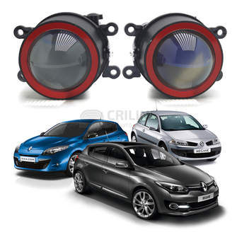 Светодиодные противотуманные фары Renault Megane II/III/IV [2002-н.в.] Premium Spot