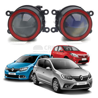 Светодиодные противотуманные фары Renault Sandero I/II [2009-н.в.] Premium Spot