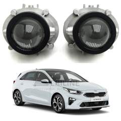 LED линзы в ПТФ Kia Ceed