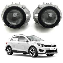 LED линзы в ПТФ Kia Rio X-Line