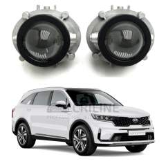 LED линзы в ПТФ Kia Sorento