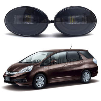 Светодиодные противотуманные фары с ДХО Honda Fit Shuttle