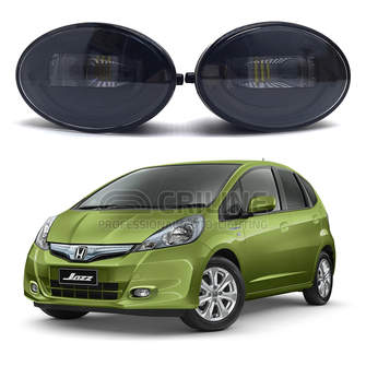 Светодиодные противотуманные фары с ДХО Honda Jazz