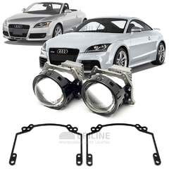 Линзы для фар Audi TT 8J [2006-2014] для замены на светодиодные Би-ЛЕД модули