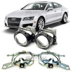 Линзы для фар Audi A7 [2010-2014] AFS для замены на светодиодные Би-ЛЕД модули