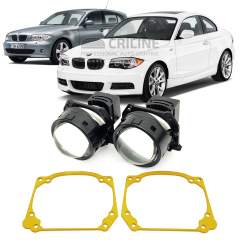 Линзы для фар BMW 1 Series Е81 / Е82 / Е87 / E88 [2004-2011] для замены на светодиодные Би-ЛЕД модули