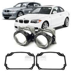 Линзы для фар BMW 1 Series Е81 / Е82 / Е87 / E88 [2004-2011] для замены на светодиодные Би-ЛЕД модули