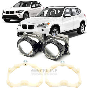 Линзы для фар BMW X1 Е84 [2009-2015] AFS для замены на светодиодные Би-ЛЕД модули