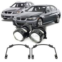 Линзы для фар BMW 3 Series Е92 [2005-2013] для замены на светодиодные Би-ЛЕД модули