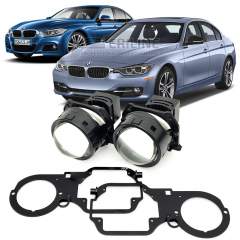 Линзы для фар BMW 3 Series F30/F31/F34 [2011-2019] для замены на светодиодные Би-ЛЕД модули