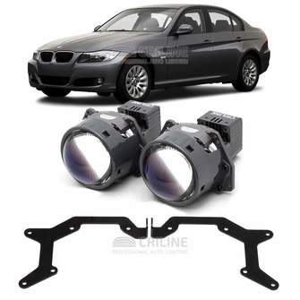 Линзы для фар BMW 3 Series E90 [2008-2014] ZKW для замены на светодиодные Би-ЛЕД модули