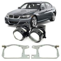 Линзы для фар BMW 3 Series E90 [2008-2014] ZKW для замены на светодиодные Би-ЛЕД модули