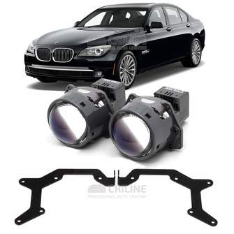 Линзы для фар BMW 7 Series F01 [2008-2012] ZKW для замены на светодиодные Би-ЛЕД модули