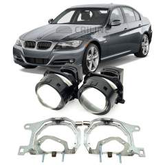 Линзы для фар BMW 3 Series E90 [2008-2013] AFS ZKW для замены на светодиодные Би-ЛЕД модули