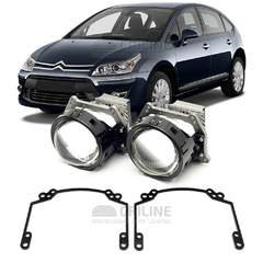 Линзы для фар Citroen C4 I (LA/LC) [2004-2011] AFS для замены на светодиодные Би-ЛЕД модули