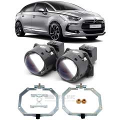 Линзы для фар Citroen DS5 [2012-2015] AFS для замены на светодиодные Би-ЛЕД модули
