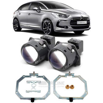 Линзы для фар Citroen DS5 [2012-2015] AFS для замены на светодиодные Би-ЛЕД модули