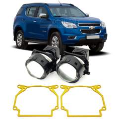 Линзы для фар Chevrolet Trailblazer [2012-2016] для замены на светодиодные Би-ЛЕД модули