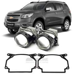 Линзы для фар Chevrolet Trailblazer [2012-2015] для замены на светодиодные Би-ЛЕД модули