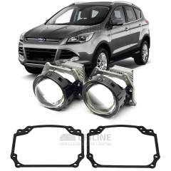 Линзы для фар Ford Kuga [2011-2017] ксенон для замены на светодиодные Би-ЛЕД модули