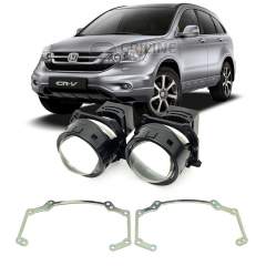 Линзы для фар Honda CR-V 3 [2006-2012] для замены на светодиодные Би-ЛЕД модули