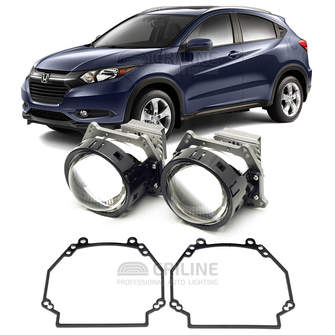 Линзы для фар Honda Vezel [2013-2021] для замены на светодиодные Би-ЛЕД модули