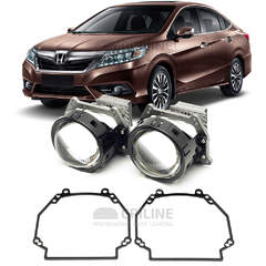 Линзы для фар Honda Crider [2013+] для замены на светодиодные Би-ЛЕД модули