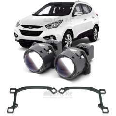 Линзы для фар Hyundai ix35 [2009-2013] для замены на светодиодные Би-ЛЕД модули