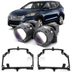 Линзы для фар Hyundai Santa Fe [2012-2016] AFS для замены на светодиодные Би-ЛЕД модули