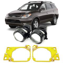 Линзы для фар Hyundai ix55 [2006-2013] для замены на светодиодные Би-ЛЕД модули