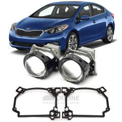 Линзы для фар Kia Cerato III [2013-2016] для замены на светодиодные Би-ЛЕД модули