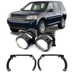 Линзы для фар Land Rover Freelander II [2006-2012] для замены на светодиодные Би-ЛЕД модули