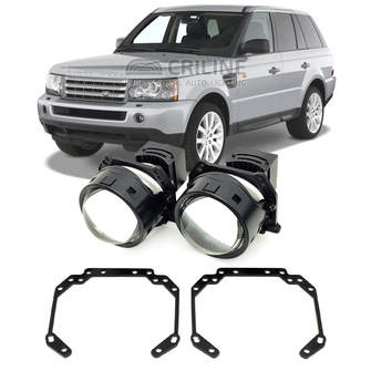 Линзы для фар Land Rover Range Rover Sport I (L320) рестайл [2009-2013] для замены на светодиодные Би-ЛЕД модули