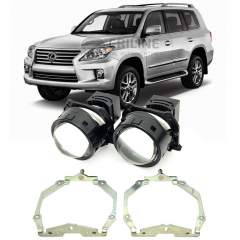 Линзы для фар Lexus LX570 [2012-2014] AFS для замены на светодиодные Би-ЛЕД модули