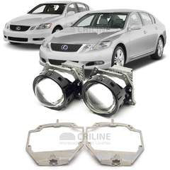 Линзы для фар Lexus GS [2005-2012] AFS для замены на светодиодные Би-ЛЕД модули