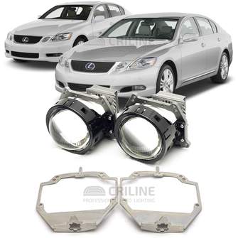 Линзы для фар Lexus GS [2005-2012] AFS для замены на светодиодные Би-ЛЕД модули
