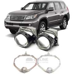 Линзы для фар Lexus GX460 (J150) [2009-2013] AFS для замены на светодиодные Би-ЛЕД модули