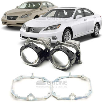 Линзы для фар Lexus ES350 [2006-2012] AFS для замены на светодиодные Би-ЛЕД модули