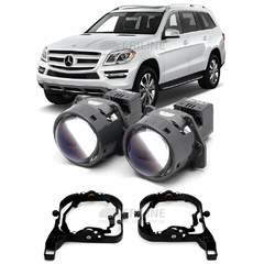 Линзы для фар Mercedes-Benz GL-Class (X166) [2012-2015] AFS для замены на светодиодные Би-ЛЕД модули