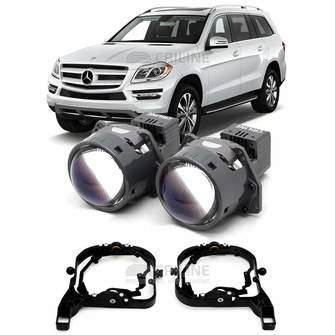 Линзы для фар Mercedes-Benz GL-Class (X166) [2012-2015] AFS для замены на светодиодные Би-ЛЕД модули