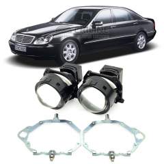 Линзы для фар Mercedes-Benz S-Class (W220) [2002-2005] AFS LowBeam для замены на светодиодные Би-ЛЕД модули